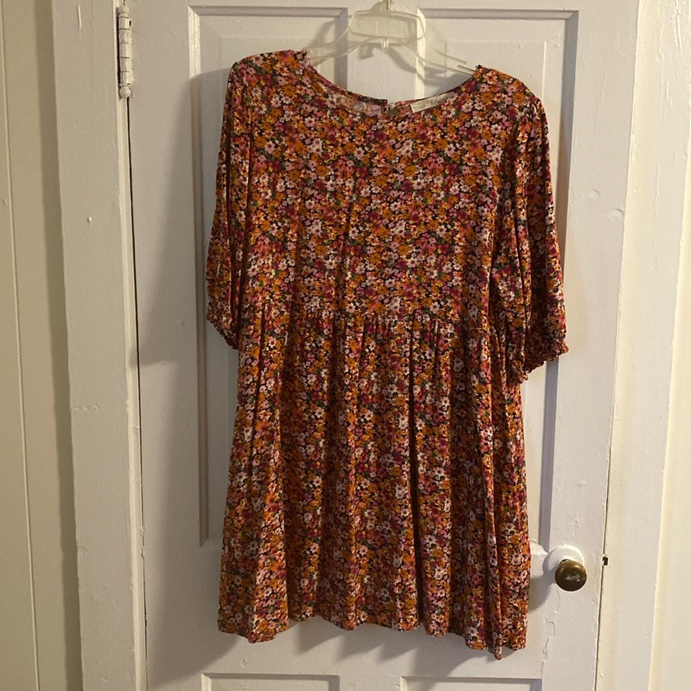 Floral Babydoll Dress size XXL